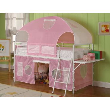 Aliyah Pink Tented Loft Bed