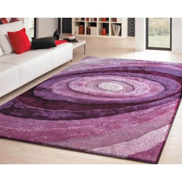 Soft Shag Area Rug 105 Purple