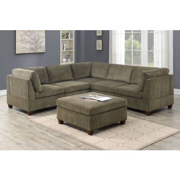 Qezzy 6-Piece Modular Sectional