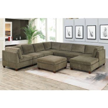 Qezzy Modular U Shape Sectional Set