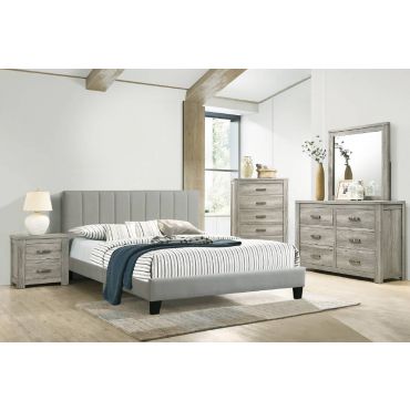 Quincy Upholstered Modern Bed