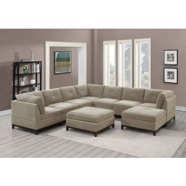 Quitaque Camel U-Shape Modular Sectional