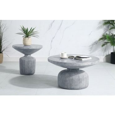 Ramiro Round Coffee Table Set