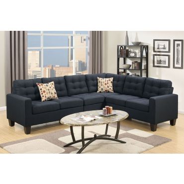 Reeve Tufted linen Sectional Sofa