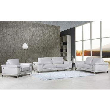 Richard Italian Leather Modern Sofa