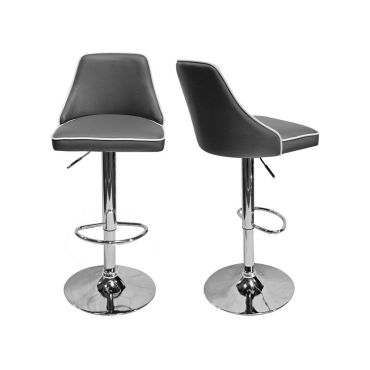 Riley Modern Leather Barstool
