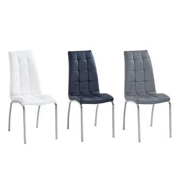 Rosa Leatherette Dining Chairs