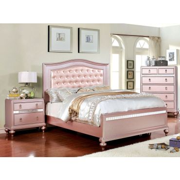 Roselie Rose Gold Youth Bedroom Furniture