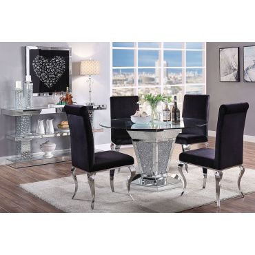 Rylan Mirrored Round Table