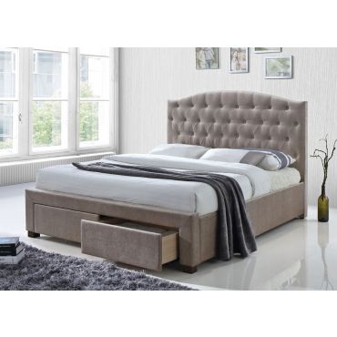 Sarter Fabric Upholstered Storage Bed