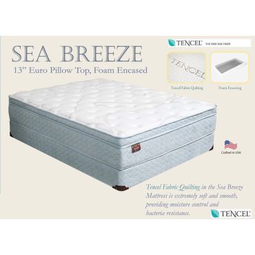 Sea Breeze Euro Pillow Top Mattress