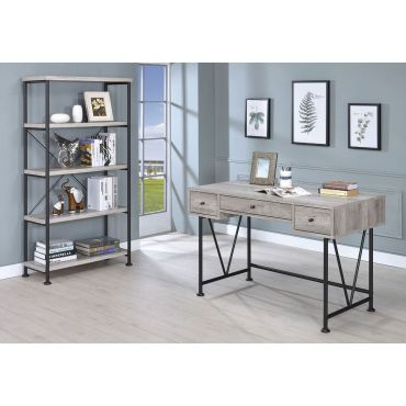 Shirley Grey Finish Home Office Desk