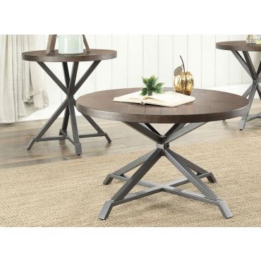 Sledo Industrial Style Coffee Table Set