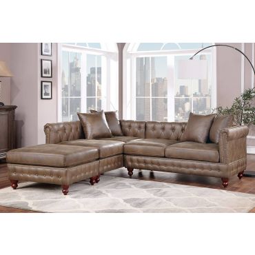 Stacy Chesterfield Modular Sectional