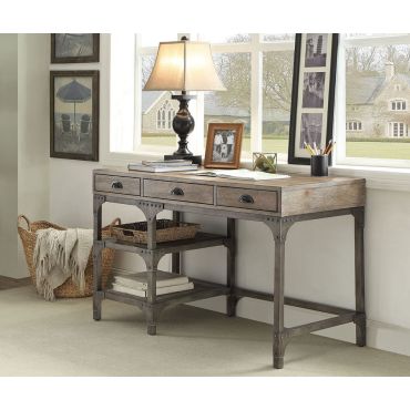 Stevens Industrial Style Office Desk