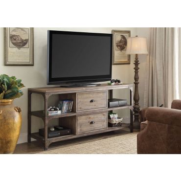 Stevens Industrial Style TV Stand