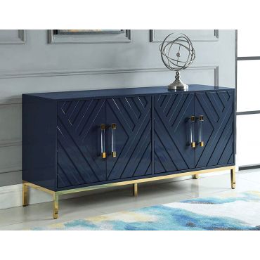 Tamari Navy Blue Finish Buffet