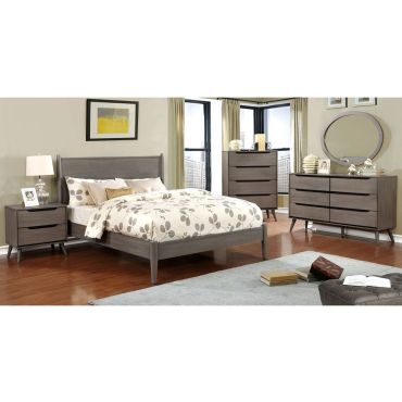 Terris Grey Youth Bedroom Furniture