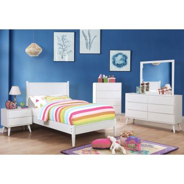 Terris White Youth Bedroom Collection