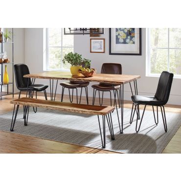 Thunder Modern Rustic Dining Table