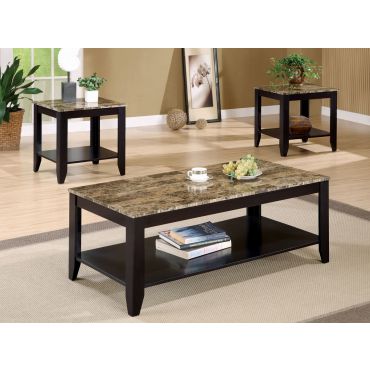 Vector Faux Marble Coffee Table Set