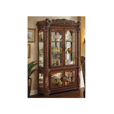 Vendome Victorian Style Curio Cabinet