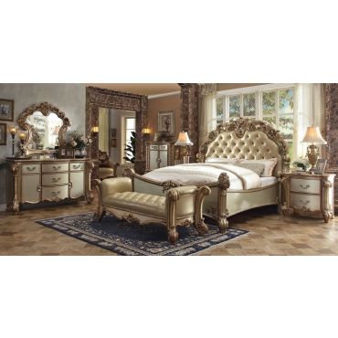 Vendome Patina Gold Bedroom Collection