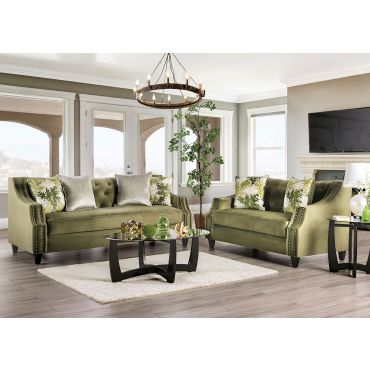 Verne Chenille Fabric Sofa Collection