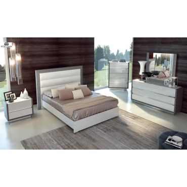 Vicetia Modern Platform Bed Collection