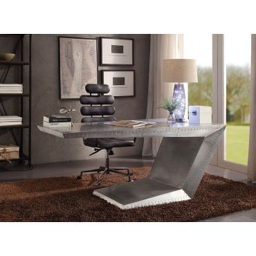 Vincent Aluminum Home Office Executive Desk