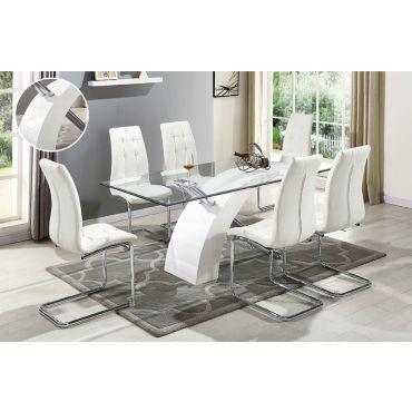 Vion Glass Dining Table