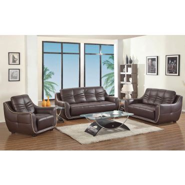 Volos Modern Leather Living Room