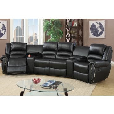 Wales Theater Recliner Sectional