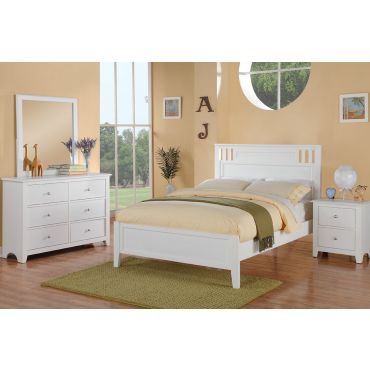 Veracity White Finish Youth Bedroom