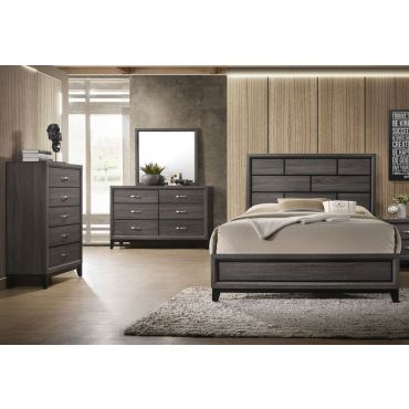 Williams Bedroom Furniture Grey Finish
