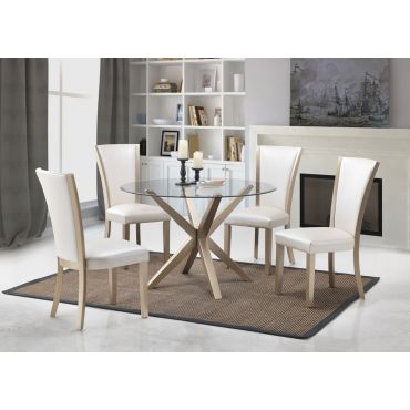 Wilmer Round Dining Table Set