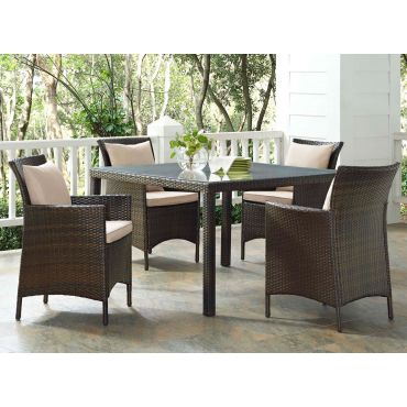 Xavier 5-Piece Patio Dining Table Set