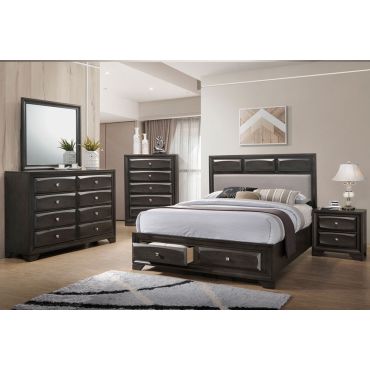 Zandra Bed With Storage Drawers