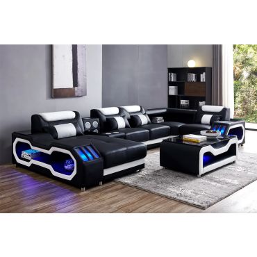 Zanika Sectional With Lights