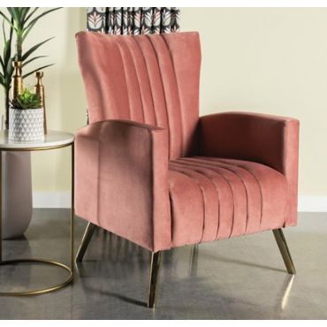 Jade Rose Velvet Accent Chair