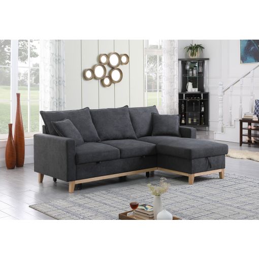 Acura Sectional Sleeper With Storage