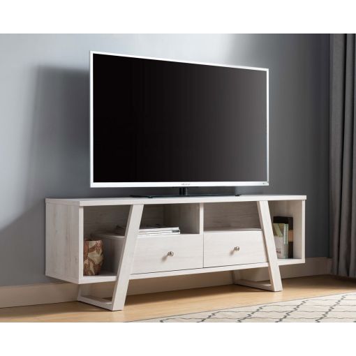 Anisha White Oak TV Stand
