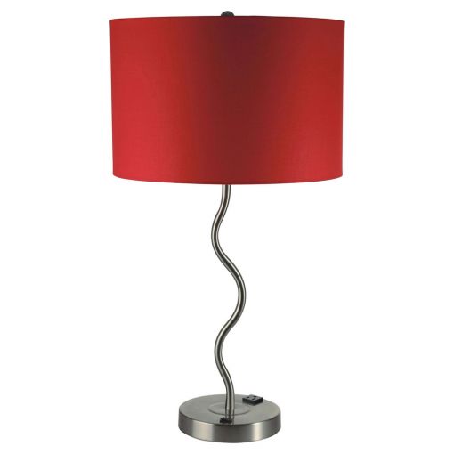 Arya Red Table Lamp