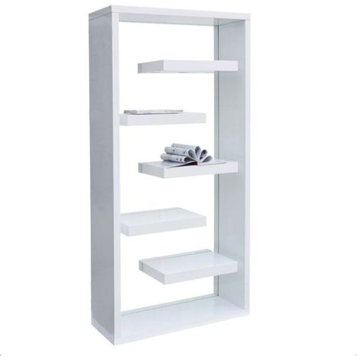 Bristol Bookcase With Floating Shelves