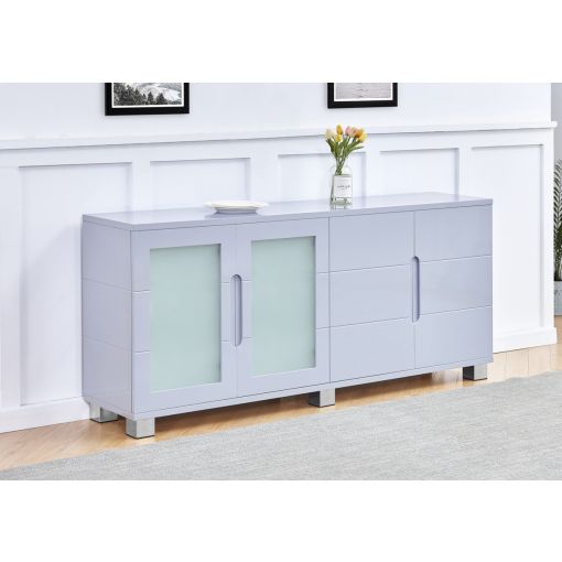 Cadigan Grey Lacquer Sideboard