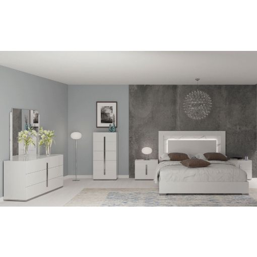 Carrara 6-Piece King Size Bedroom Set