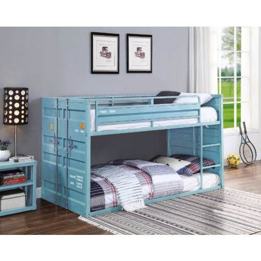 Container Aqua Blue Bunkbed