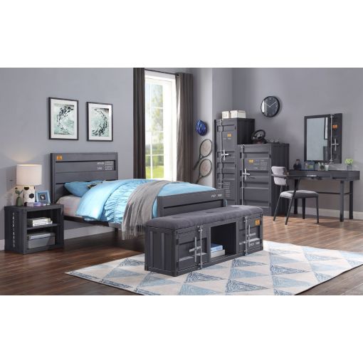 Container Gunmetal Youth Bedroom Furniture