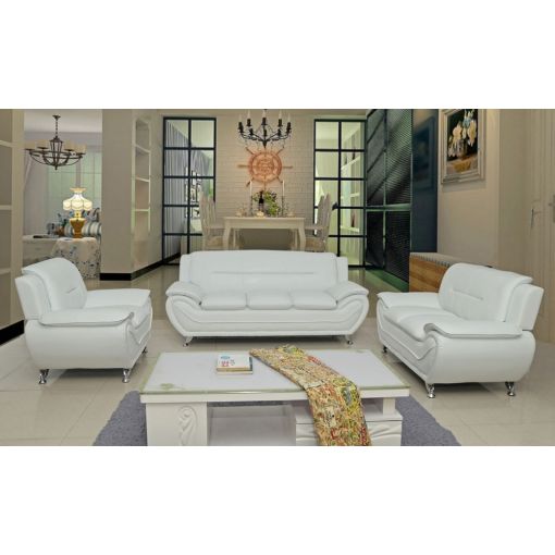 Deliah Modern Leather Living Room Collection