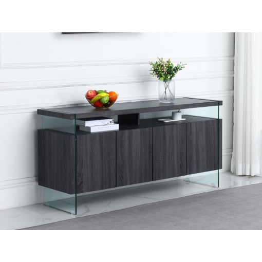 Donna Rustic Grey Sideboard